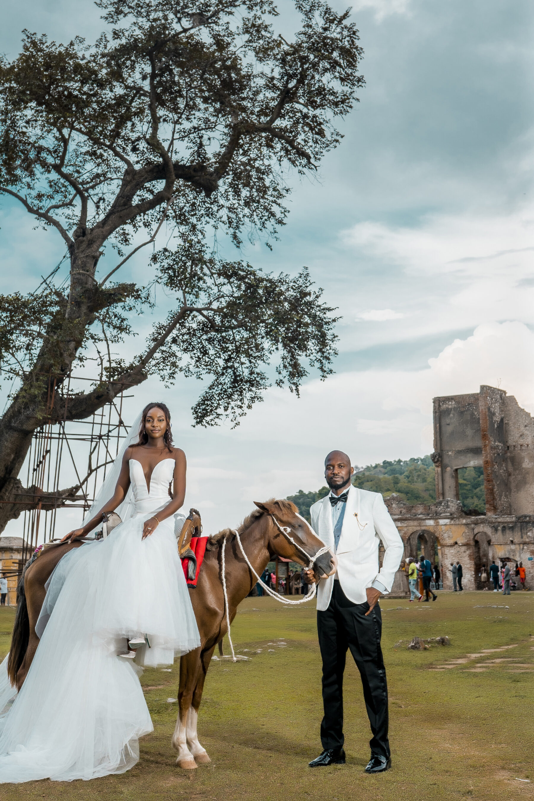 A Romantic Wedding at Sans Souci Palace in Haiti - Black Bride A Romantic Wedding at Sans Souci Palace in Haiti - Black Bride