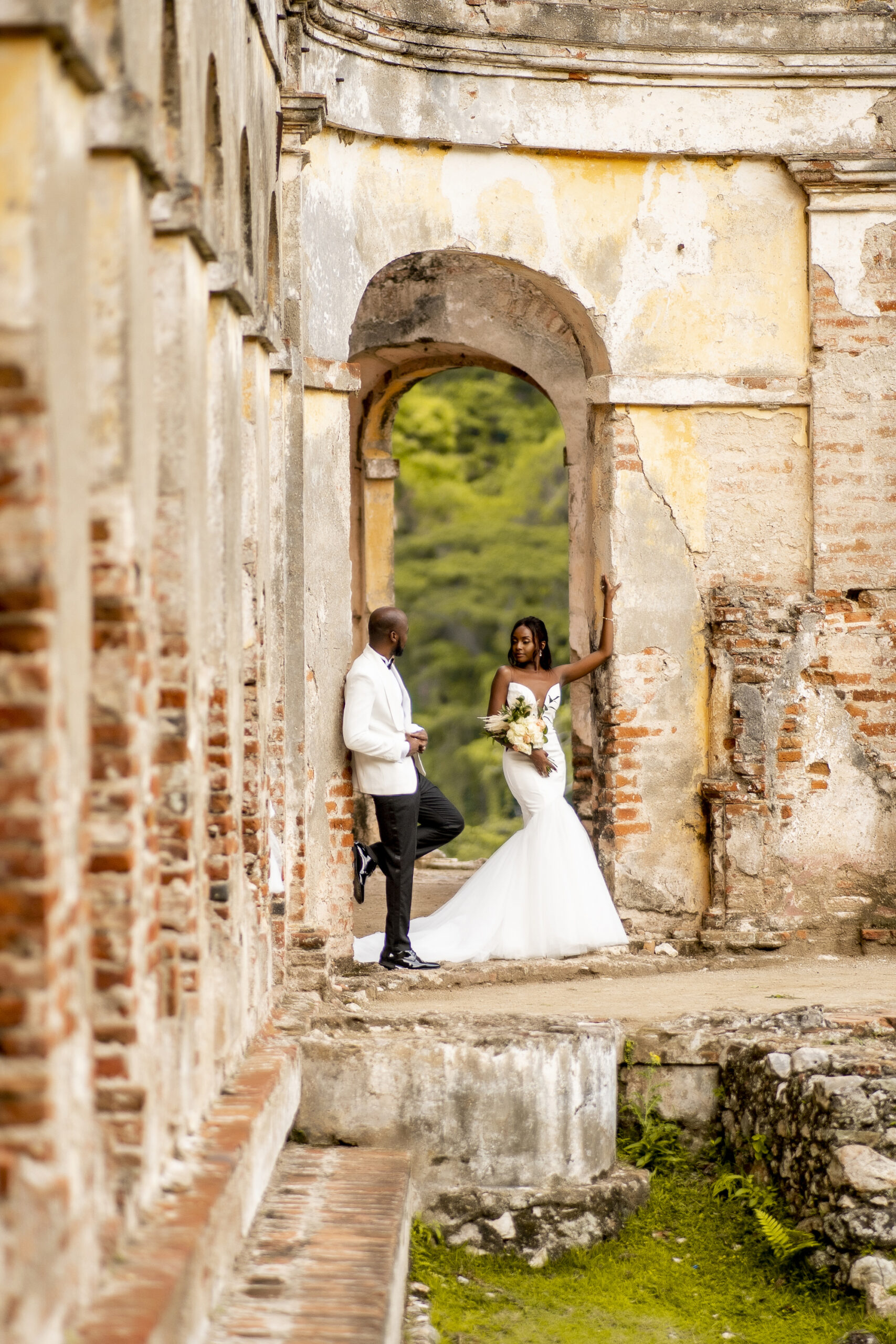 A Romantic Wedding at Sans Souci Palace in Haiti - Black Bride