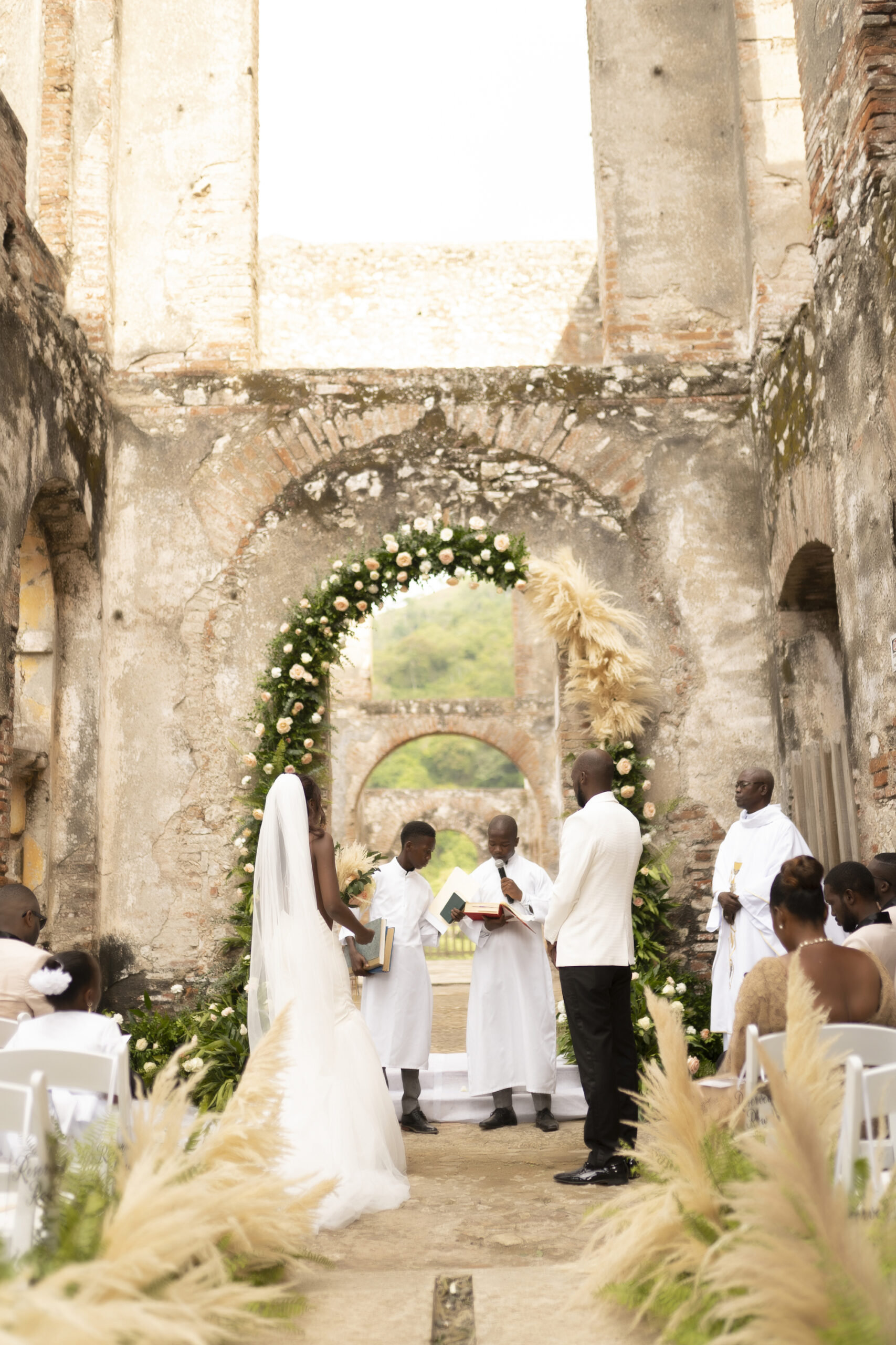 A Romantic Wedding at Sans Souci Palace in Haiti - Black Bride