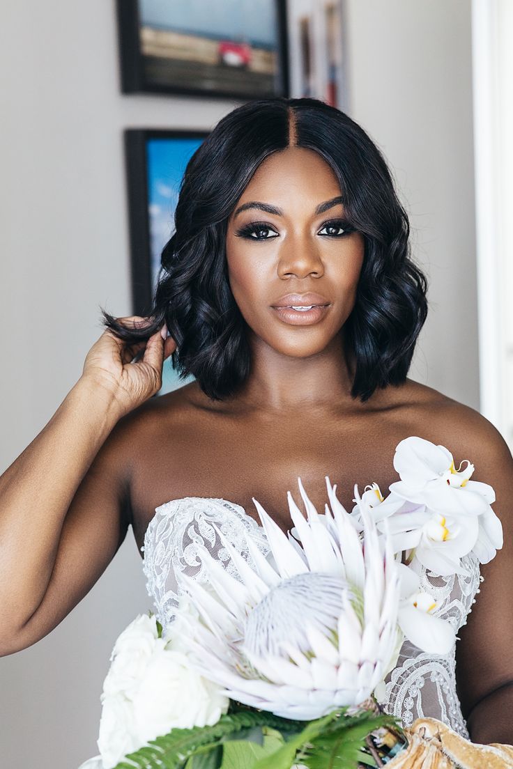 55 Stunning Black Wedding Hairstyles And Haircuts (With Photos) | Fabbon