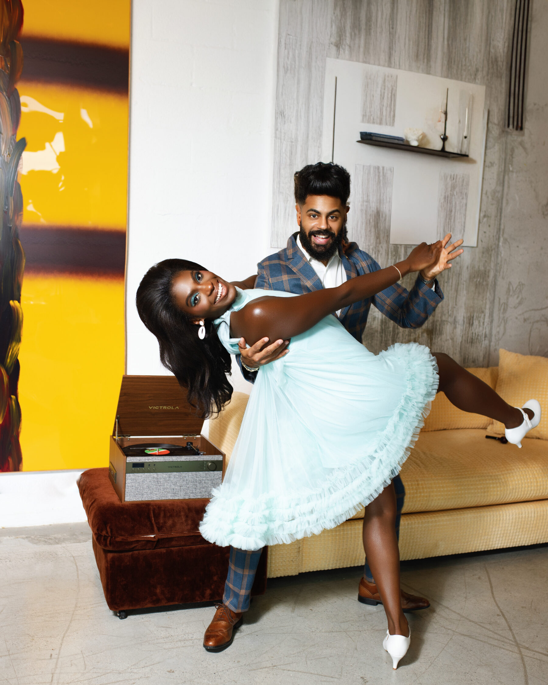 A Groovy Kind of Love: Sabrina and Christian’s 60s-Inspired Engagement Session