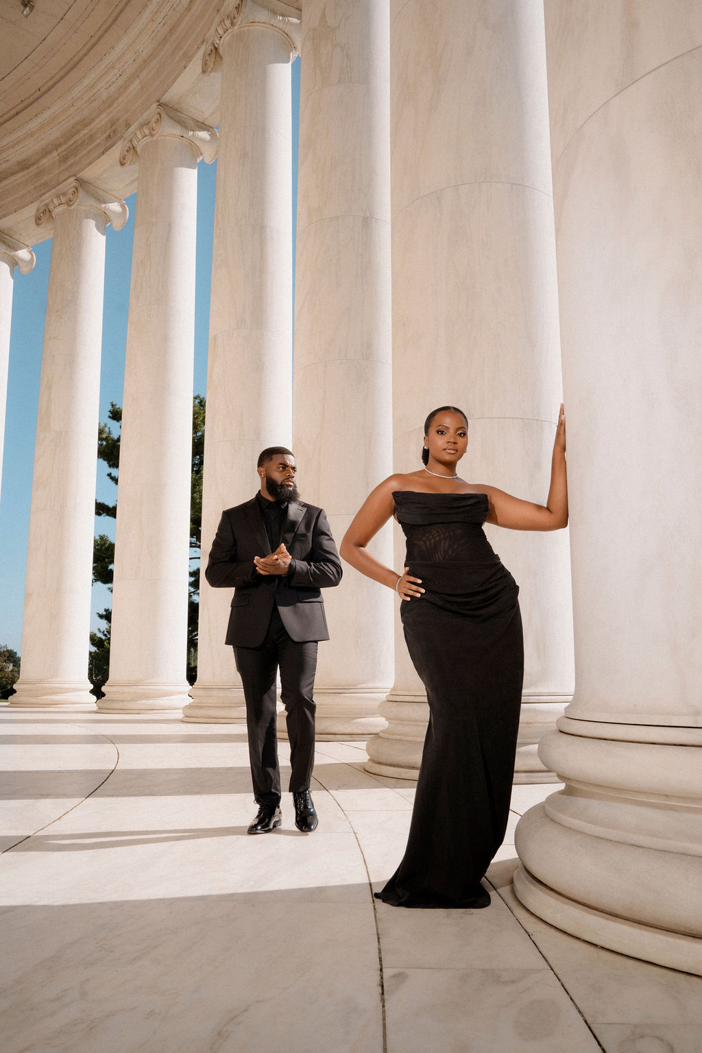 Love and Legacy: An Iconic Engagement Session in Washington, D.C.